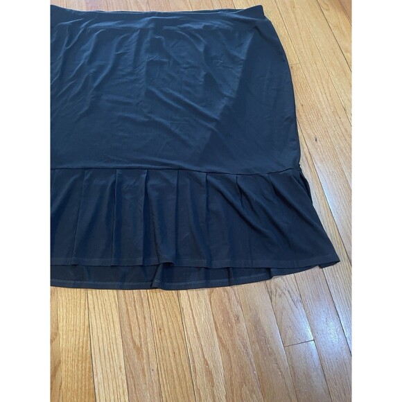 J. Jill Wearever Collection Pull On Jersey Knit Skirt Plus Size 4X Black NEW TAG - Picture 5 of 10